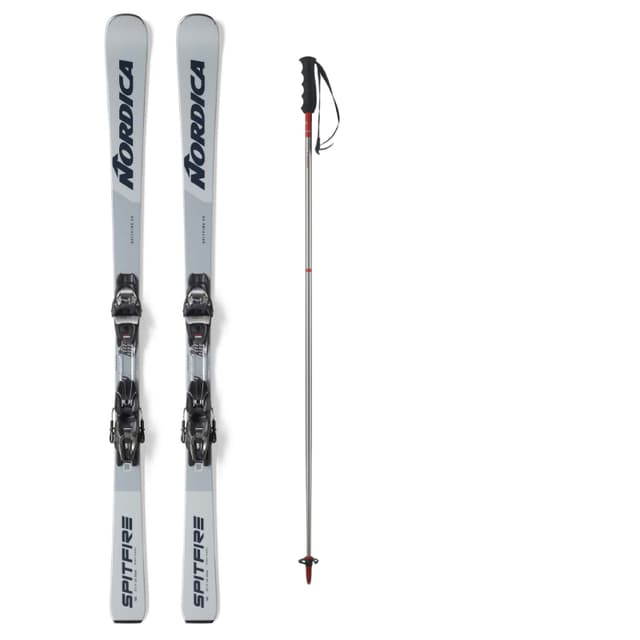 2) Esquís + Bastones Excellence